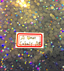 BLUE COBALT AB 4mm 16ss Premium quality Loose Hotfix Rhinestone BLUE COBALT AB 4mm 16ss Premium quality Loose Hotfix Rhinestone