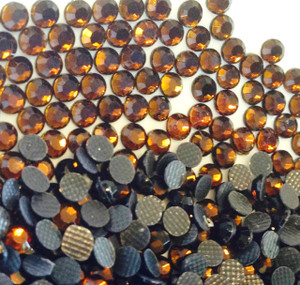 Brown  (COFFEE) 3mm 10ss 2cut Premium Quality Loose Hotfix Rhinestone Brown  (COFFEE) 3mm 10ss 2cut Premium Quality Loose Hotfix Rhinestone