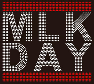 MLK Day Text - Custom Order Rhinestone transfer MLK Day Text - Custom Order Rhinestone transfer