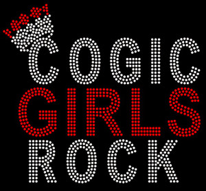 COGIC Girls Rock - Custom Rhinestone Transfer COGIC Girls Rock - Custom Rhinestone Transfer
