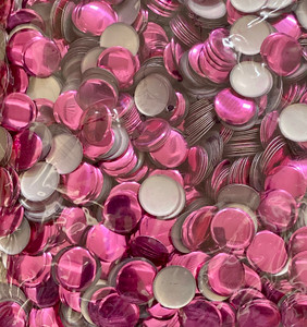 13mm Nailhead Pink Round 500 pc Loose Hot fix 13mm Nailhead Pink Round 500 pc Loose Hot fix