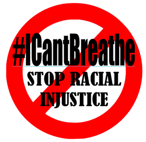 #ICantBreathe Stop Racial Injustice Vinyl Transfer (Black and Red) #ICantBreathe Stop Racial Injustice Vinyl Transfer (Black and Red)