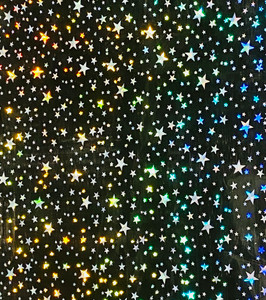 Stars on Black - Vinyl Sheet/Roll HTV Stars on Black - Vinyl Sheet/Roll HTV