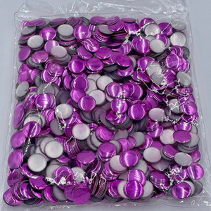 13mm Nailhead Violet Round 500 pc Loose Hot fix