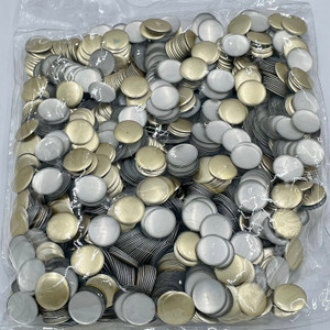 13mm Nailhead Light Gold Round 500 pc Loose Hot fix