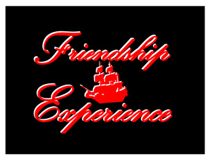 (2 Qty) Friendship Experience with ship custom DTF transfer