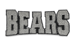 Bears Mascot sports Rhinestone Transfer Iron On