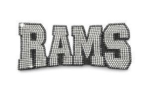 LA Rams Mascot Rhinestone Transfer Iron On