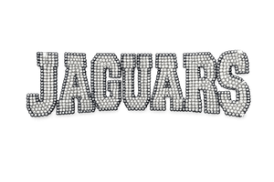 JAGUARS Mascot Rhinestone Transfer Iron On