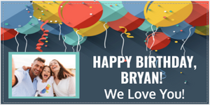 HAPPY BIRTHDAY - Banner HAPPY BIRTHDAY - Banner