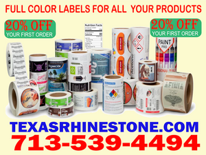 (1000 QTY) CUSTOM LABELS (1000 QTY) CUSTOM LABELS