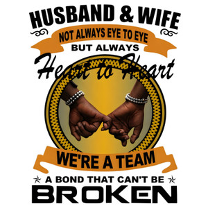 (2 QTY) (small size ) HUSBAND AND WIFE - custom DTF transfer