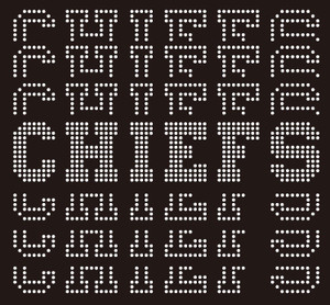 CHIEFS Multiple (Clear) - football Custom Rhinestone Transfer  CHIEFS Multiple (Clear) - football Custom Rhinestone Transfer