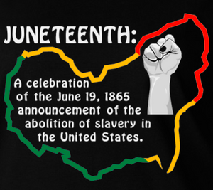 ( Qty) Juneteenth A Celebration with Map and Fist - DTF transfer ( Qty) Juneteenth A Celebration with Map and Fist - DTF transfer