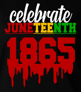 (2 Qty) Celebrate Juneteenth 1865 test - DTF transfer (2 Qty) Celebrate Juneteenth 1865 test - DTF transfer