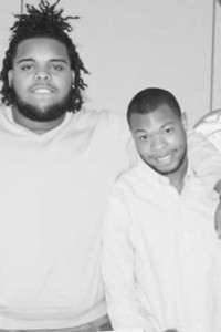 Photo Picture Sticker 40" inches x 60" inches) (Black and white) vinyl Sticker