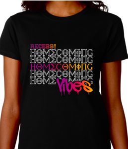 HOMECOMING (5 lines) VIBES - custom DTF transfer