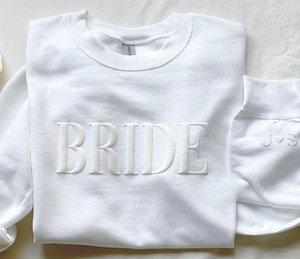 Bride Sweatshirt, Personalized Gift For Bride, Initial Heart Sleeve, Engagement Gift, Unique Bridal Shower Gift, Future Mrs Sweatshirt Bride Sweatshirt, Personalized Gift For Bride, Initial Heart Sleeve, Engagement Gift, Unique Bridal Shower Gift, Future Mrs Sweatshirt