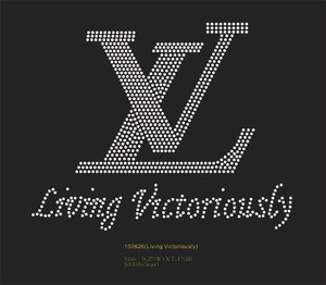 (Digital Download) Living Victoriously LV - Rhinestone transfer, SVG, PNG, PDF, DXF, EPS (Digital Download) Living Victoriously LV - Rhinestone transfer, SVG, PNG, PDF, DXF, EPS