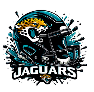 (2 qty) SU JAGUARS Helmet splash Football SPORTS - custom DTF transfer (2 qty) SU JAGUARS Helmet splash Football SPORTS - custom DTF transfer