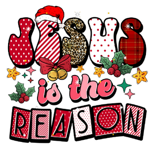 Jesus is the Season - Christmas DTF transfer Jesus is the Season - Christmas DTF transfer