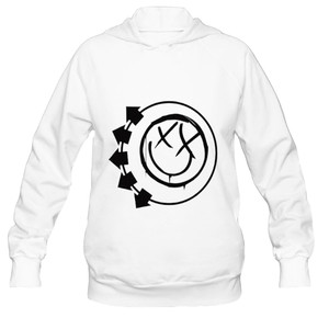 Blink 182 Rock Band Logo Pullover Hoodie DTF Blink 182 Rock Band Logo Pullover Hoodie DTF