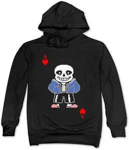 Video game Sans (Undertale) Black Pullover Hoodie Video game Sans (Undertale) Black Pullover Hoodie