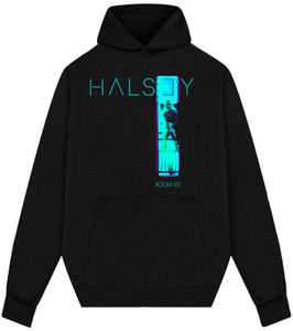 Ashley Nicolette Frangipane Halsey Tribute Black Pullover Hoodie