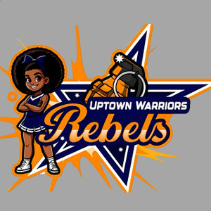 Uptown Warriors Rebels girl Sports - custom DTF transfer Uptown Warriors Rebels girl Sports - custom DTF transfer