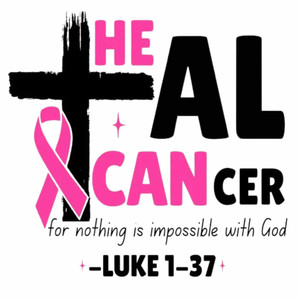 (2 Qty) Heal Cancer - DTF transfer (2 Qty) Heal Cancer - DTF transfer