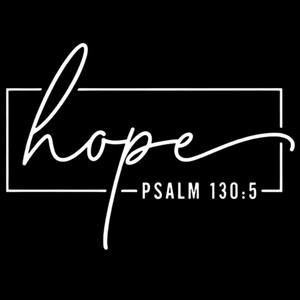 (2 Qty) Hope White DTF transfer