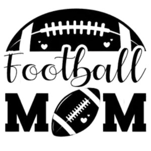 (2 Qty) Football Mom Customize DTF transfer