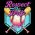 (2 Qty) Respect The Drip Bat DTF transfer