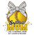 (Qty 2) Soft Ball Mom Like A Normal Mom DTF transfer