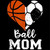 (2 Qty) Basket Foot Ball Mom DTF transfer