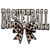 (2 Qty) Basketball Bow Black And White Yarn DTF transfer