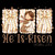 (2 qty) He Is Risen Retro DTF transfers