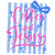 (2 qty) Coffee & Jesus Pink And Blue DTF transfers