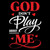 (2 qty) God Don't Play Stylish Red And White - DTF transfers