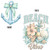(2 qty) Beach Vibes Both Front And Back - DTF transfers