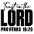 (2 qty) Trust In The Lord Black - DTF transfers