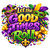 (2 qty) Let The Good Time Rolls- DTF transfers