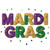 (2 qty) Mardi Gras Yarn - DTF transfers