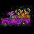 (2 qty) Mardi Gras Truck - DTF transfers