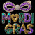 (2 qty) Mardi Love Gras - DTF transfers