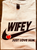 Wifey Hubby Just Love Him Her NIKE, Couples Matching Shirts, Wedding Anniversary, Valentines Day Husband Wife DTF transfer