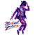(2 Qty) King Of Pop Purple Crystal DTF transfer