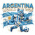 (2 Qty) Argentina National Football DTF transfer