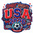 (2 Qty) Street Varsity Fifa USA 2026 World Cup Host Nation DTF transfer