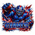(2 Qty) Giants Mascot DTF transfer